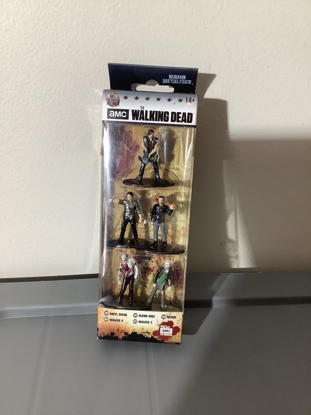AMC The Walking Dead Nano Metalfigs Collectible Set - Multicolor
